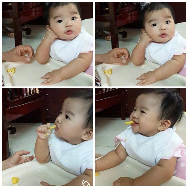 Mẹ Xuân Lan cũng thường khoe ảnh con trên face nè.