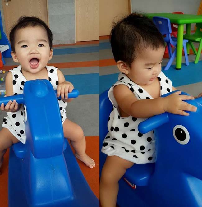 Nghịch ngợm nè.