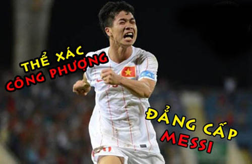 Thể xác Công Phượng, đẳng cấp Messi.
