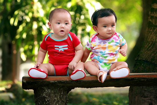 Cặp song sinh nè!
