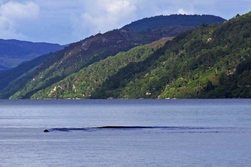 Bức ảnh được David Elder chụp lại trên hồ Loch Ness vào năm 2013.