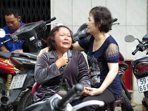 Người nhà nạn nhân đau đớn trước mất mát quá lớn