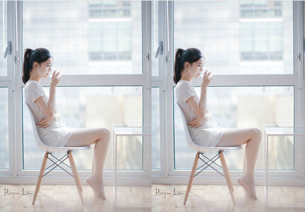 Không tận dụng sự nổi tiếng và nhan sắc để tham gia showbiz, Chiết Thiên chú trọng vào việc học.