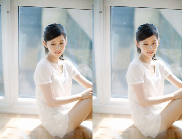 Trong bộ ảnh mới, Chiết Thiến xinh đẹp đến mê hồn.