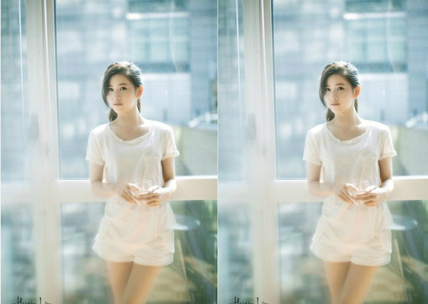 Cô vẫn đẹp trong sáng, thánh thiện và đầy cuốn hút.