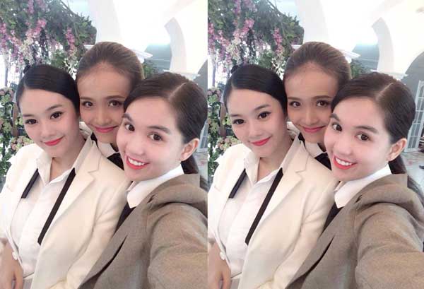 Những bức hình này được tung ra sau lùm xùm mặc bikini quảng cáo cho Vietjet Air.
