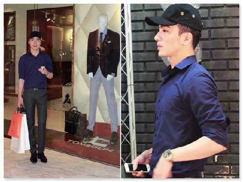 Những hình ảnh khoe giàu có thường xuyên được anh chàng đăng trên trang cá nhân.
