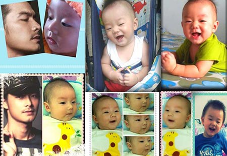 Những hình ảnh đáng yêu của Quách Thiên Quân!