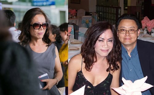 Nữ ca sỹ chuyển giới Di Yến Quỳnh lộ rõ những nếp nhăn trên gương mặt già nua khi xuất hiện tại sân bay Tân Sơn Nhất vào một ngày tháng 11/2013.