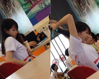 Ngắm nhan sắc hot girl nổi tiếng nhờ ảnh chụp lén quá xinh