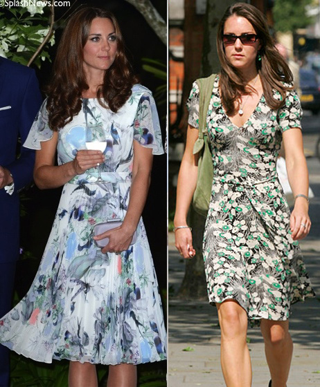Diện váy hoa xinh tươi như công nương Kate Middleton