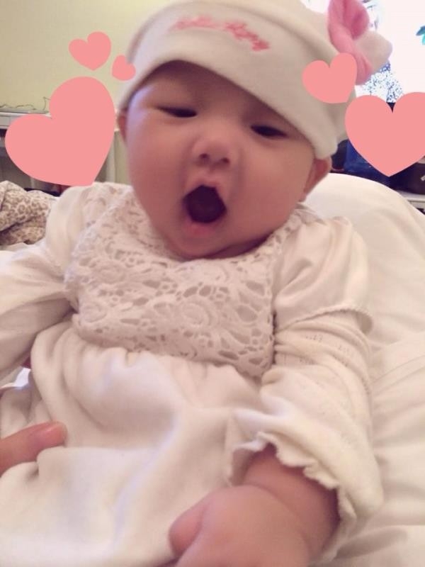 Nàng công chúa của hotgirl Huyền baby.
