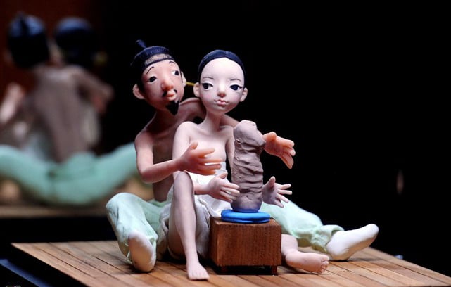 Mô hình vợ chồng thời trung cổ.