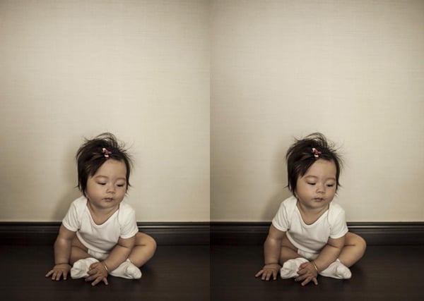 Trong những điều hạnh phúc nhất của cô hiện nay chính là nhóc tỳ kháu khỉnh.