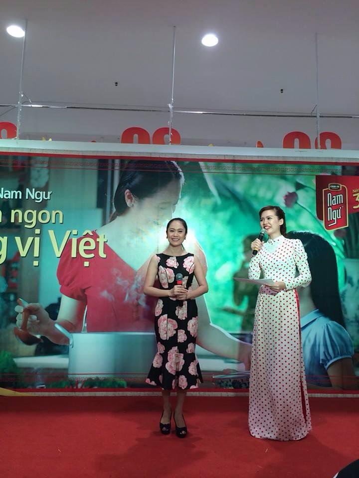 Diễn viên Thanh thúy tham gia một sự kiện dành cho phụ nữ ngày cuối tuần.