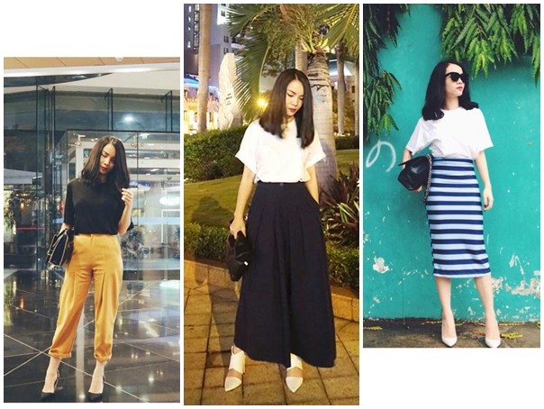 Mỗi lần xuất hiện, hai chị em Yến Trang - Yến Nhi thường lựa chọn những bộ cánh trẻ trung, sành điệu, thời thượng nhất.
