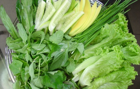 Nếu bạn muốn thưởng thức những cây rau thơm, rau salad thật giòn và thơm, đừng lưu trữ chúng trong tủ đông. Chúng sẽ héo úa và mềm nhũn sau khi bị đông lạnh, và cũng sẽ mất hết mùi vị. Thay vào đó, bảo quản rau đã rửa sạch và ráo nước trong tủ lạnh, tốt nhất hãy bọc chúng trong một lớp giấy mỏng, rồi để trong túi ni-lông.