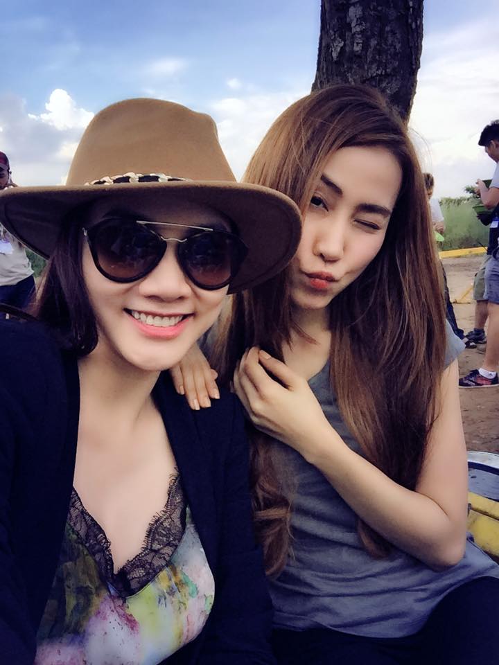Ngân Khánh và Trang Nhung cùng tham gia đóng cùng một bộ phim.