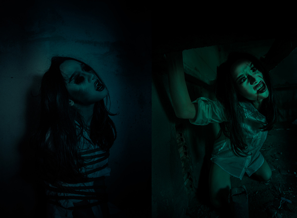Với những hình ảnh này, không ít người phải sợ sệt khi xem dù không khí Halloween đang ngập tràn.