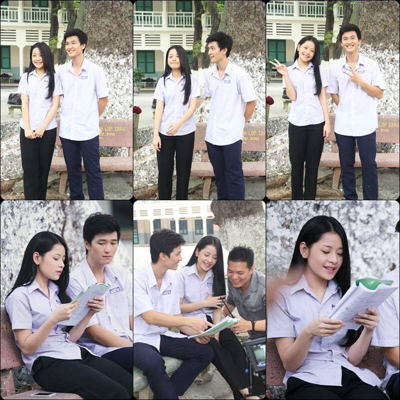 Chi Pu khoe hình cô đóng vai Hương Ga ngày nhỏ.