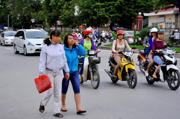 Người người mặc ấm.