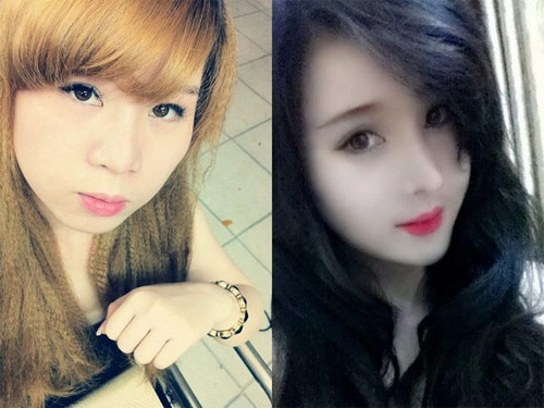 Em của cô cũng nối gót cô đi thẩm mỹ. Nhan sắc mới của hai người đẹp khiến nhiều người không nhận ra.