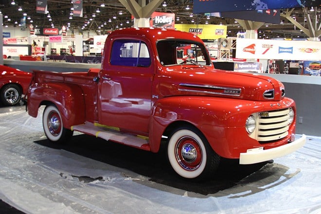 Như thông lệ, Sema 2014 có 4 khu trưng bày chính gồm khu dành cho các mẫu xe độ kiểu Hot Rod, khu dành cho xe độ kiểu cơ bắp, khu dành cho xe đời mới độ.