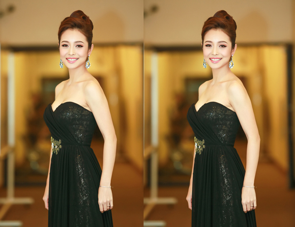 Cận cảnh vẻ đẹp quyến rũ của Jennifer Phạm.