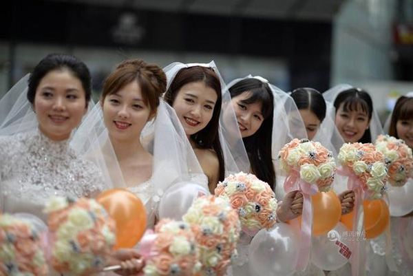 Những cô gái tham gia sự kiện này đều mong muốn thể hiện quan điểm của mình trước áp lực phải có bạn trai.