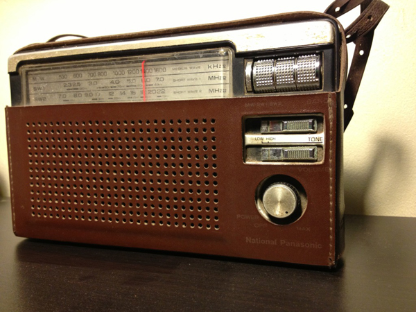 Mootj chiếc Radio cổ.