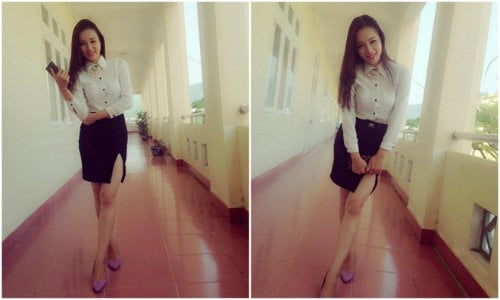 Ngôi trường cô đang dạy cũng là nơi lúc nhỏ Hải Vân theo học. Với Vân, được đứng trên bục giảng là một niềm vui và cũng là vinh hạnh đối với cô.