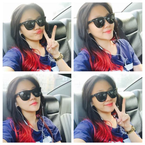 Văn Mai Hương quay lại Tp. HCM sau một tuần về thăm nhà ở Hà Nội.