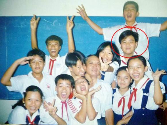 Nam ca sĩ Wanbi Tuấn Anh đáng yêu từ nhỏ.