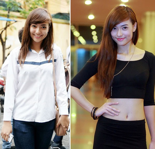 Hồng Quế xinh đẹp, thời trang khi còn ngồi trên ghế nhà trường.