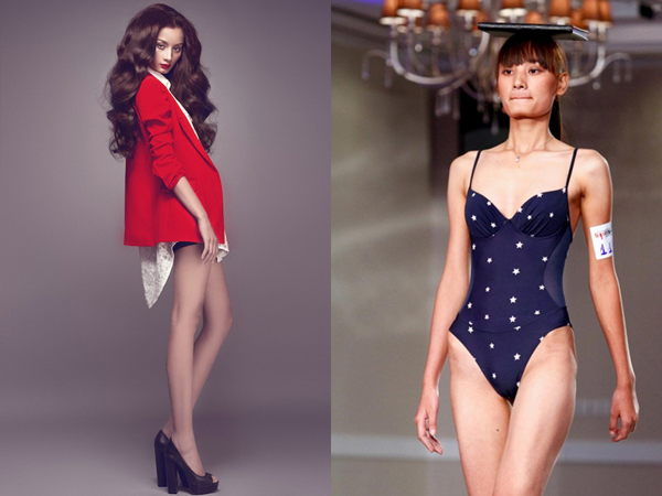 Bước chân vào nghề người mẫu nhờ cuộc thi Vietnam Next Top Model, Lê Thúy là cái tên rất được chú ý.
