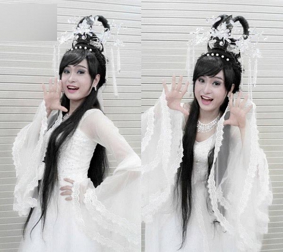 Xuất hiện trên sân khấu vòng loại phía Nam Vietnam’s Got Talent 2014 vừa qua, cùng với nhóm diễn Chuồn chuồn giấy, Thái Duy ngay lập tức gây chú ý.
