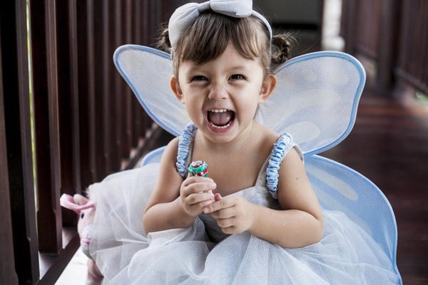 Vẻ đáng yêu, nhí nhảnh của bé Tép.