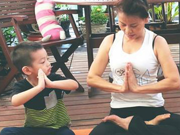 Khoảnh khắc đáng yêu của bé Subeo.