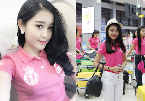 Hai ứng viên sáng giá Huyền My và Thanh Tú.