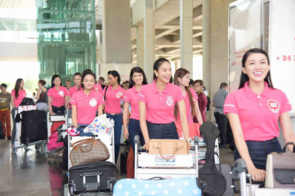 Các thí sinh miền Nam cũng nhanh chóng có mặt ở đây.