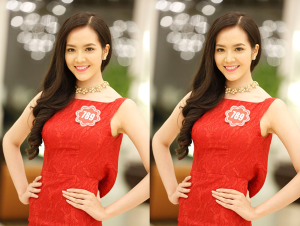 Ứng viên xinh đẹp Đồng Ánh Quỳnh.