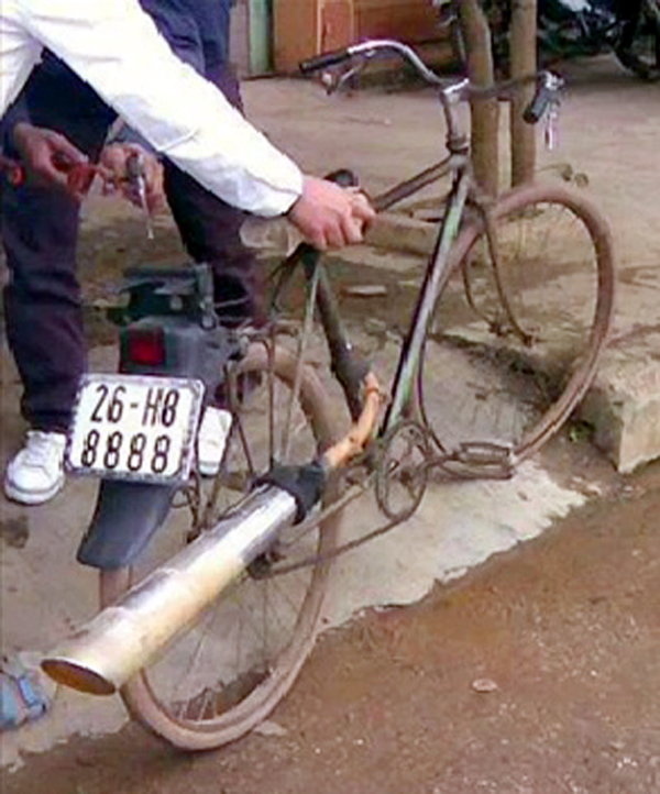Siêu xe biển số đẹp.