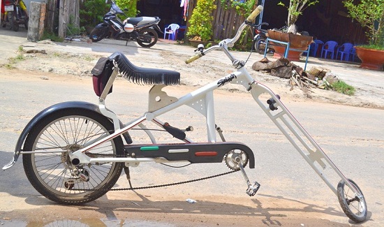 Chiếc xe đã từng được trả giá hàng chục triệu đồng, dù nó được chế tác từ phế liệu hoặc vật giá rẻ tiền.
