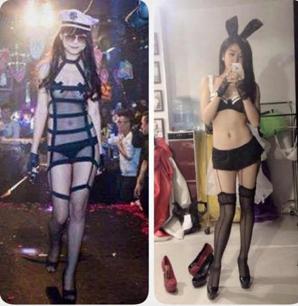 Rất nhiều hình ảnh được cho là của cô được tung lên mạng chỉ sau đêm chung kết vài giờ.
