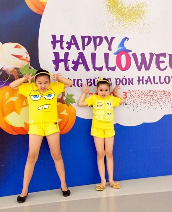 Hình ảnh mới nhất về Lọ Lem và Hạt Dẻ nhà MC Quyền Linh.