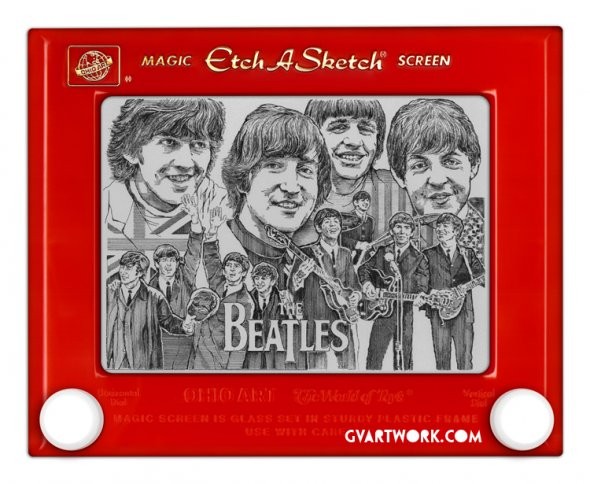 Bảng vẽ Etch-A-Sketch. Sau hơn 50 năm, tấm bảng này vẫn hiện diện khắp nơi,  với doanh số khổng lồ trên 100 triệu cái và còn tiếp tục tăng trong tương lai.