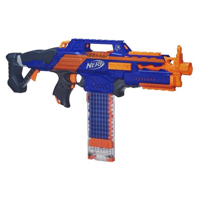 NERF. Ban đầu được phát triển bởi Parker Brothers trước khi bị Hasbro mua lại vào đầu những năm 70, đế chế NERF có một khởi đầu khiêm tốn mà không ngờ rằng, quả bóng xốp đã mang lại thành công.
