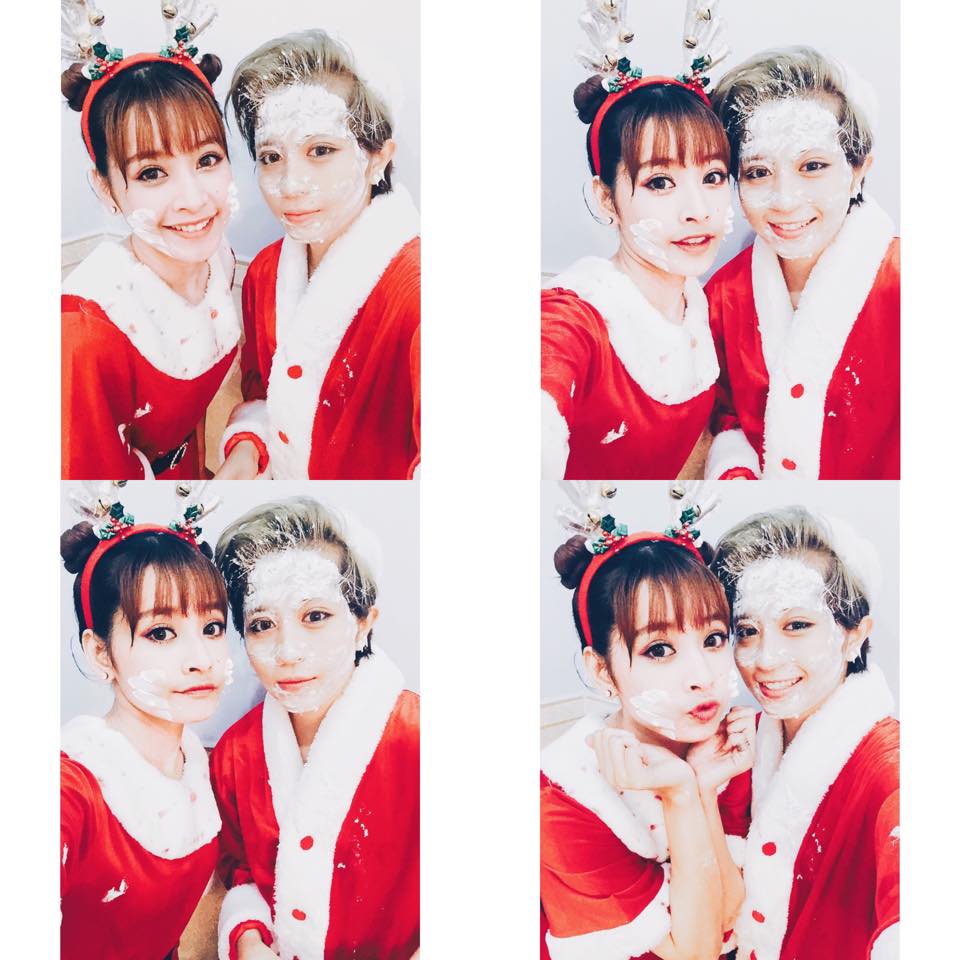 Chi Pu Gile cùng làm công chúa noel.