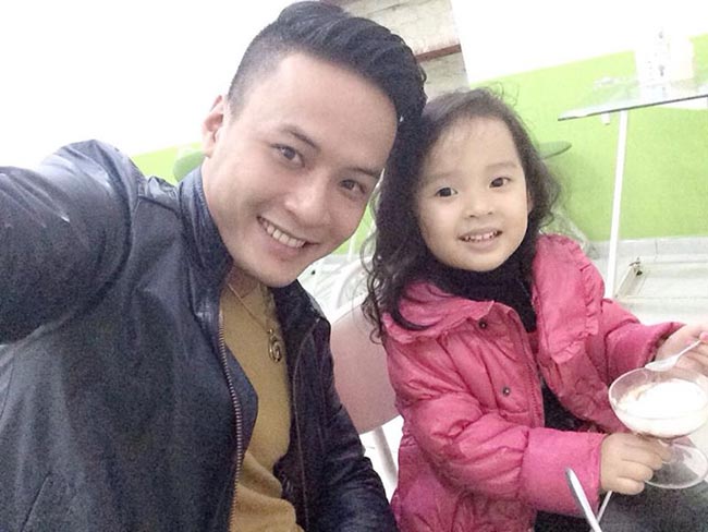Bé Nhím, con gái Hồng Đăng năm nay gần 5 tuổi.