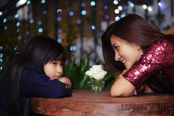 Con gái Kim Tuyến có tên ở nhà là bé Gi Gi, tên thật là Khánh Ngọc.